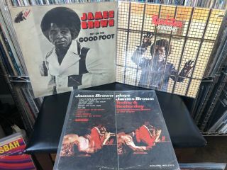 James Brown 6lp: Get On The Good Foot,  Revolution Of The Mind,  There It Is,  More