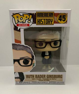 Funko Pop Icons 45 Ruth Bader Ginsburg Supreme Court Justice