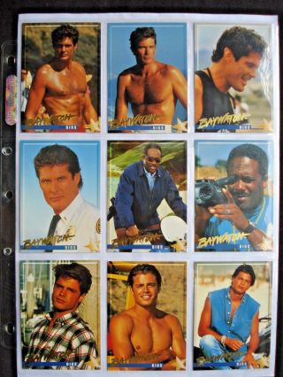 1995 Sports Time Baywatch Complete Master Set