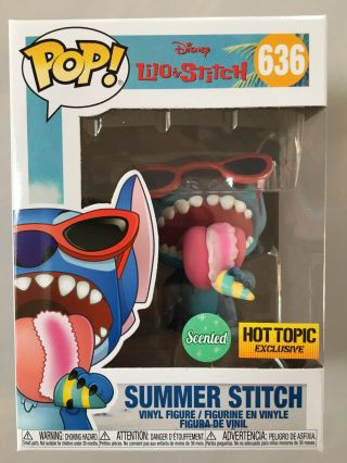 Funko Pop Summer Stitch Scented Exclusive Disney’s Lilo & Stitch Limited Edition