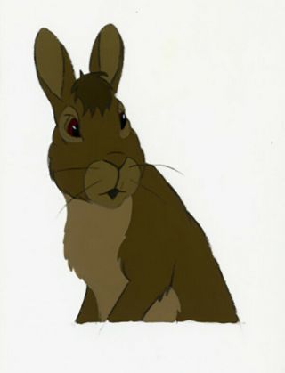 Watership Down Bigwig 1978 Production Animation Cel And Layout Drawing 3