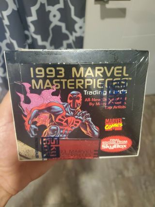 1993 Marvel Masterpieces Trading Cards Factory - Skybox Mt