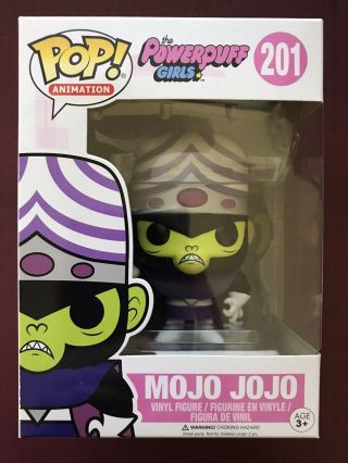 Funko Pop 201 Mojo Jojo - Powerpuff Girls Animation Collectible Vinyl Figure