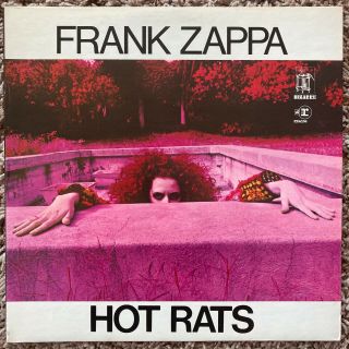 Frank Zappa - Hot Rats Reprise Records Rs 6356 Vinyl Lp Us Press Vg,  /nm Rare