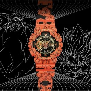 Casio G - Shock Dragon Ball Z Limited Edition Watch Ga110jdb Confirmed Pre - Order