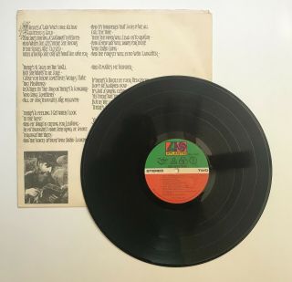 LED ZEPPELIN IV - Untitled Zoso vinyl LP - 1971 Atlantic SD 7208 WITH INNER 3