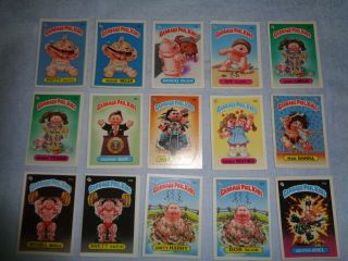 1986 Garbage Pail Kids - Series 2 - 60 Differtent Cards - Nm/mt