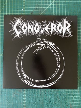 Conqueror Black Witchery Split Nuclear War Now Picture Disc Nwn Blasphemy Metal