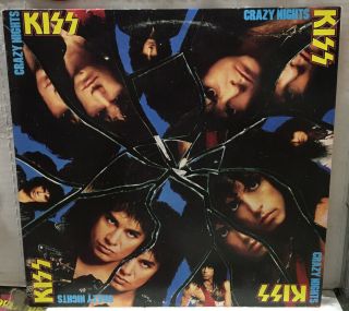 Kiss Crazy Nights Record 832626 - 1 49