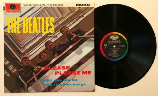 The Beatles Please Please Me Lp Us 1987 Reissue Very