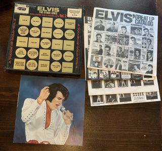 Lp (4) W/poster/wardrobe Swatch Elvis Presley The Other Sides Vol.  2 Rca Lpm - 6402