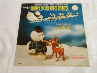 Burl Ives Rudolph The Red Nosed Reindeer Lp Soundtrack 1964 Mono Decca
