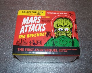 Mars Attacks The Revenge Complete Factory Set Base,  Pencil,  Parallels,  2 Hit