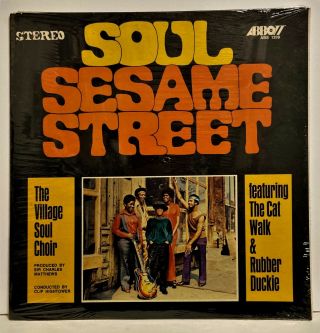 Rare Village Soul Choir Soul Sesame Street Funk Soul Lp Orig Issue 1970