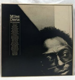 Miles Davis Directions Double Vinyl Lp 1981 Columbia Kc2 36472