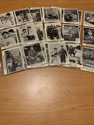 1965 Fleer Gomer Pyle Complete Set Of 66 Cards