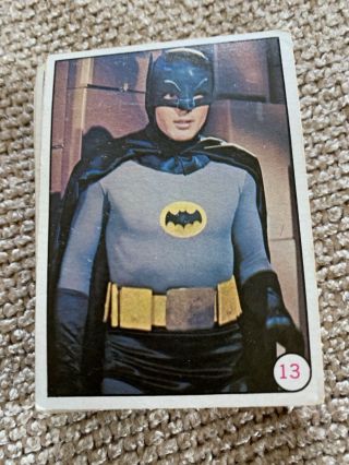 Vintage Topps Tv Show Batman 1966 Trading Card Near Complete Set 41/55 Bat Laffs