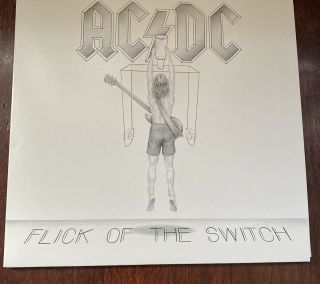 Ac/dc Flick Of The Switch Vinyl