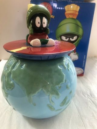 Marvin The Martian Looney Tunes Cookie Jar 1997