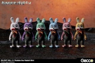 Gecco Silent Hill 3: Robbie the Rabbit Mini (All 6) & Stretcher Set [PRE - ORDER] 2
