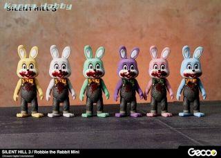 Gecco Silent Hill 3: Robbie the Rabbit Mini (All 6) & Stretcher Set [PRE - ORDER] 3