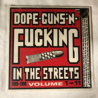 Dope - Guns - ’n - Fucking In The Streets (volume 1 - 11 1988 - 1998) [12 " ] 2016 Amrep 105