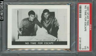 1967 Star Trek 1 No Time For Escape Psa 3 Vg