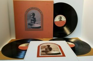 George Harrison The Concert For Bangladesh Apple 3xlp W/ Booklet - Vg,  A4