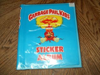 1985 Garbage Pail Kids Sticker Album Imperial Toy