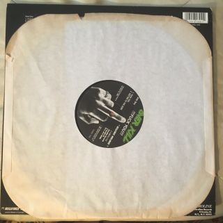 OVER KILL Fuck You ' 87 cultic US THRASH LP ORIG US 1st MEGAFORCE EX - Insert 3