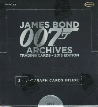James Bond Archives 2015 Edition - 2 (two) Items - Factory Box And Album
