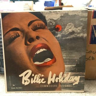Billie Holiday Commodore Fl 30,  008 1st Pressing Lp / 3/21/59 / Mono / Ex