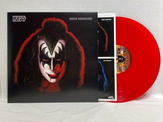 Kiss Gene Simmons Solo 2018 40th Anniversary Colored Vinyl W/ Poster Insert