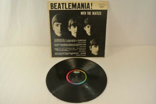 The Beatles Beatlemania Capitol Records 1963 Canada Vinyl Record Lp Vg T - 6051