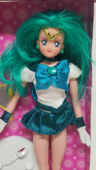 2001 Sailor Moon 11.  5  Sailor Neptune Deluxe Adventure Doll Irwin Toy Nib