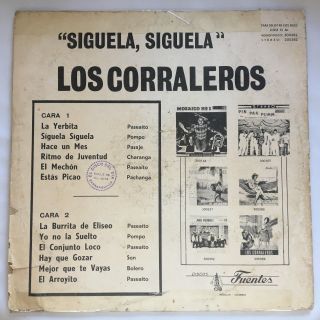 LOS CORRALEROS DE MAJAGUAL • Siguela • KILLER LATIN CUMBIA AFRO • FUENTES LP 2