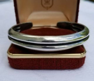 James Avery Sterling Silver 925 Heavy Solid Cuff Bracelet 37 Grams