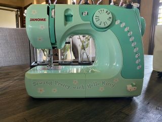Janome Hello Kitty Electric Sewing Machine Model:11706 Without Box Or Tags.