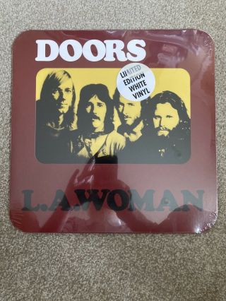 Doors L.  A.  Woman Ltd Edition White Vinyl Lp Reissue With Rounded Corner Sleeve.