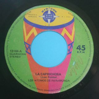 Los Atomos De Paramonga " La Caprichosa " Killer Cumbia Guaracha 70s Peru 45