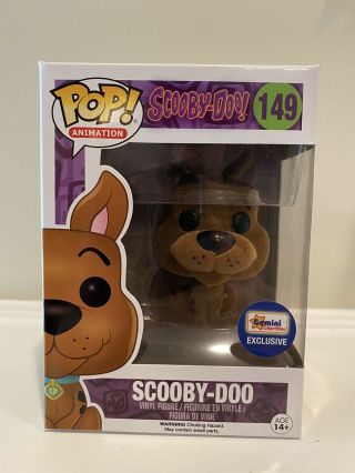 Funko Pop Animation Scooby Doo Flocked Gemini Collectibles Exclusive