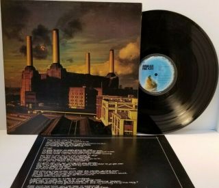 Pink Floyd Animals Vinyl Lp Columbia Jc 34474 - Play Ex A9