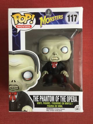 Funko Pop Universal Monsters Phantom Of The Opera 117 Vaulted