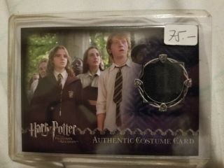Harry Potter Prisoner Of Azkaban Emma Watson Costume Card Hermione Granger