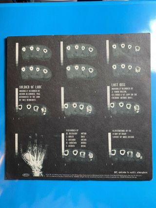 Pearl Jam Fan Club Vinyl 1998 Soldier Of Love / Last Kiss From Official FanClub 2