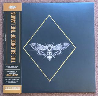 The Silence Of The Lambs Soundtrack 2x Lp Moth Colored Vinyl Mondo Record
