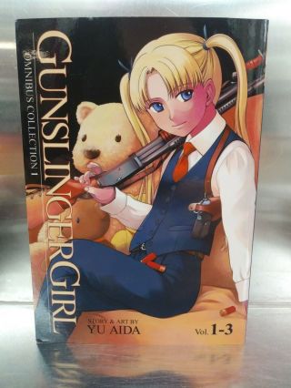 Gunslinger Girl 1 - 15 Complete Set English Manga Seven Seas Yu Aida