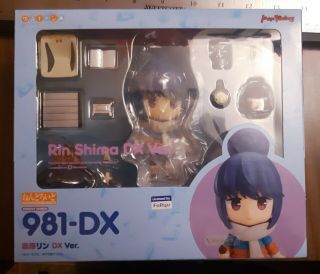 Good Smile Max Factory Laid - Back Camp Rin Shima Dx Ver.  Nendoroid Figure Pvc