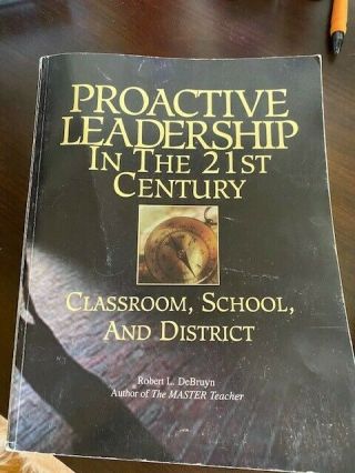 Proactive Leadership In The 21st Century By: Robert L.  Debruyn