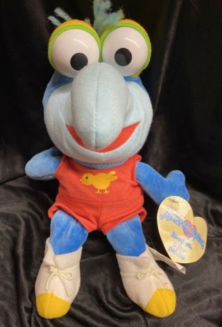 Jim Henson‘s Muppet Babies Gonzo Plush 8” Toy Play Vintage 1980s Doll & Tag